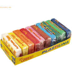 Arcillas para Modelar Jovi 70/10S Modelling Clay 10 Colours 50 g