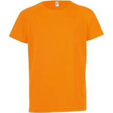 Sols SOLS Childrens/Kids Sporty Unisex Short Sleeve T-Shirt (10yrs) (Black)