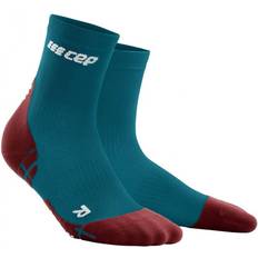 CEP Strømper CEP CEP Ultralight Short Socks, petrol/dark red, women