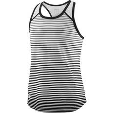 Tank Tops Wilson Girl's Team Striped Tank Top - White/Black