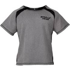 Gorilla Wear Augustine Old School Work Out Top - Black/Red