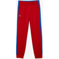 Red - Sportswear Garment Trousers Lacoste Men's SPORT Run-Resistant Tennis Trackpants