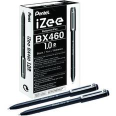 Pentel iZee Ballpoint Pen 1.0mm Black (Pack of 12) BX460-A