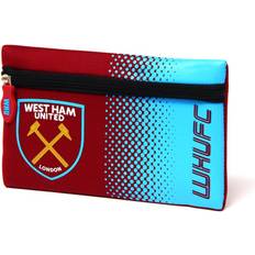 Blue Pencil Case West Ham United FC Fade Flat Pencil Case (One Size) (Claret/Blue)