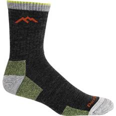 Green - Men Socks Darn Tough Men's Hiker Micro Crew Midweight Hiking Sock - Lime