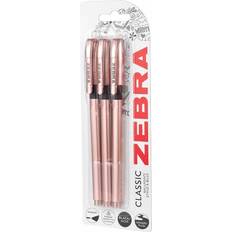 Zebra Classic Rose Gold 3 Pack