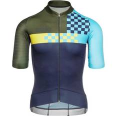 Bioracer Epic Jersey S/S Cycling jersey M, blue/turquoise/black/grey