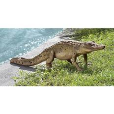 Design Toscano The Grand-Scale The Walking Crocodile Statue