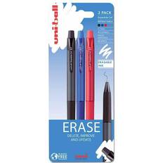 Mitsubishi Uniball Erasable Rollerball Asstd 3 Pack