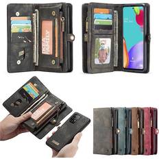 Multiwallet CaseMe Multi-Wallet 11-kort Samsung Galaxy A52s 5G Sort Grå