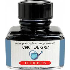 Rouge Peintures acryliques Herbin D ink Bottle Red 30ml