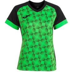 Joma Supernova III T-shirt Men - Black/Fluorescent Green