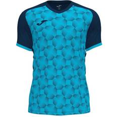 Joma Supernova III T-shirt Men - Navy Blue/Fluorescent Turquoise