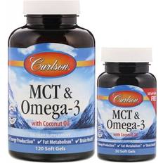 Carlson MCT Y Omega-3 120 + 30 Cápsulas Blandas