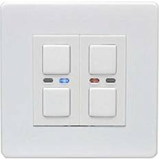 LightWave LightwaveRF Double Slave Dimmer White JSJSLW452WH