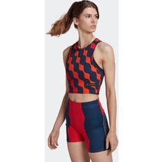 Rojo Camisetas de tirantes Adidas Marimekko Icons Camiseta De Tirantes Mujeres Naranja