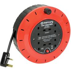 Mercury 4-gang Extension Reel With Thermal Cut-out 10m