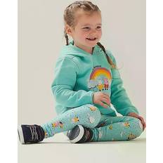 Regatta Peppa Graph Fleece Hoody Girls - ImperialBlå