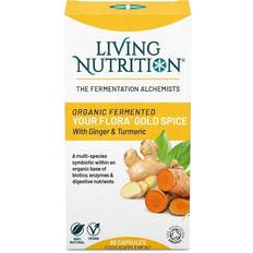 Ginger turmeric Living Nutrition Your Flora Gold Spice With Ginger & Turmeric 60 Capsules