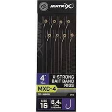 Matrix Fishing MXC-4 X-Strong Bait Band Rigs 10cm/4inch
