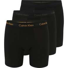 Calvin Klein Cotton Stretch Boxer Briefs 3-pack - Black