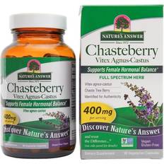 Nature's Answer Chasterberry Vitex Agnus-Castus 400 mg 90 Vegetarian Capsules