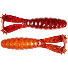 Z-Man Goat Grub 3-3/4" Fire Craw Fire Craw