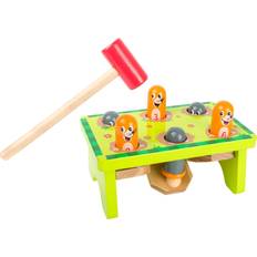Bancos de Trabajo con Martillo Small Foot Juego De Golpear La Caza Del Topo