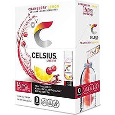 Celsius Vitaminer & Kosttillskott Celsius Cranberry Lemon Powder Stick Fitness Drink 14 st