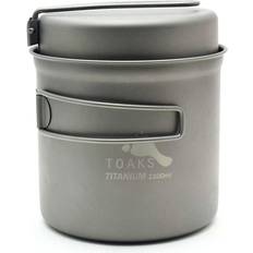 Titan Köksutrustning Toaks Titanium Pot with Pan 1300ml