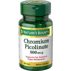 Natures Bounty Chromium Picolinate 800 Mcg Tablets CVS