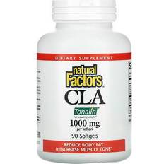 Vitamins & Supplements Natural Factors CLA, 1,000 mg, 90 Softgels