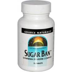 Vitamins & Supplements Source Naturals Sugar Ban, 75 Tablets