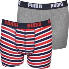 Rood Boxers Puma Basic Boxer Printed Stripes - Blauw