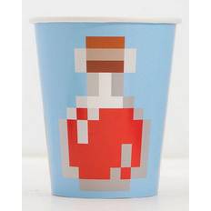 Minecraft 9oz Paper Cups 8 Per Package]