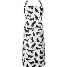 Design Imports Cat Apron Black, White (88.9x71.12cm)