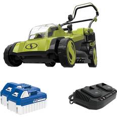 Battery Powered Mowers Sun Joe 24V-X2-17LM Battery Powered Mower