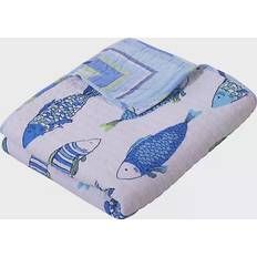 Levtex Home Catalina Blankets Blue (152.4x127cm)