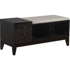 Retractable Drawer Storage Benches Acme Furniture Boyet Storage Bench 16x18"