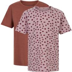 12-18M T-shirts Minymo T-shirts (2-pack) Basis/Violet Ice