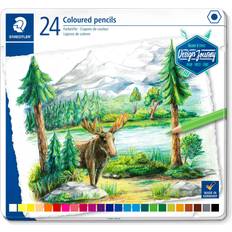 1 Lápices de Color Staedtler Journey 146C Pencils Metal Box 24 Assorted Colours