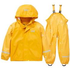 18-24M Ensembles de pluie Helly Hansen Kid's Bergen 2.0 Pu Rainset - Essential Yellow