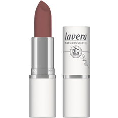 Mineral Lipsticks Lavera Velvet Matt Lipstick Auburn Brown 02 natural cosmetics Comfortable wear, no drying out the lips Gluten free Longlasting Organic blossom butter & Organic sunflower oil 4,5g