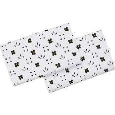 Marimekko Pillow Cases Marimekko Kukkaketo Pillow Case Black (76.2x50.8)