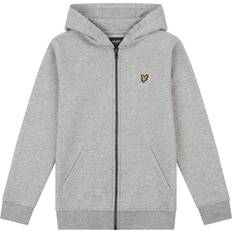 Lyle & scott barn jacka Barnkläder Lyle & Scott Kids Classic Zip Hoodie'- Grey Heather