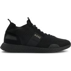 Hugo boss black trainers HUGO BOSS Titanium Runn Knsta M - Black