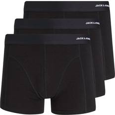 Bambú - Hombre Ropa Jack & Jones 3-pack Bamboo Viscose Trunks - Black