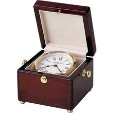 Pink Clocks Howard Miller Bailey Tabletop Clock in Rosewood Table Clock 6.2"