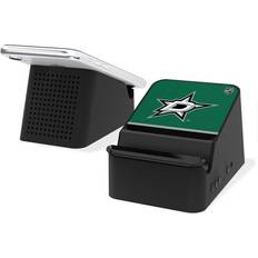 Strategic Printing Dallas Stars Stripe Wireless Charging Station & Bluetooth Speaker