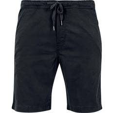 Urban Classics Stretch Twill Jogging Shorts - Black